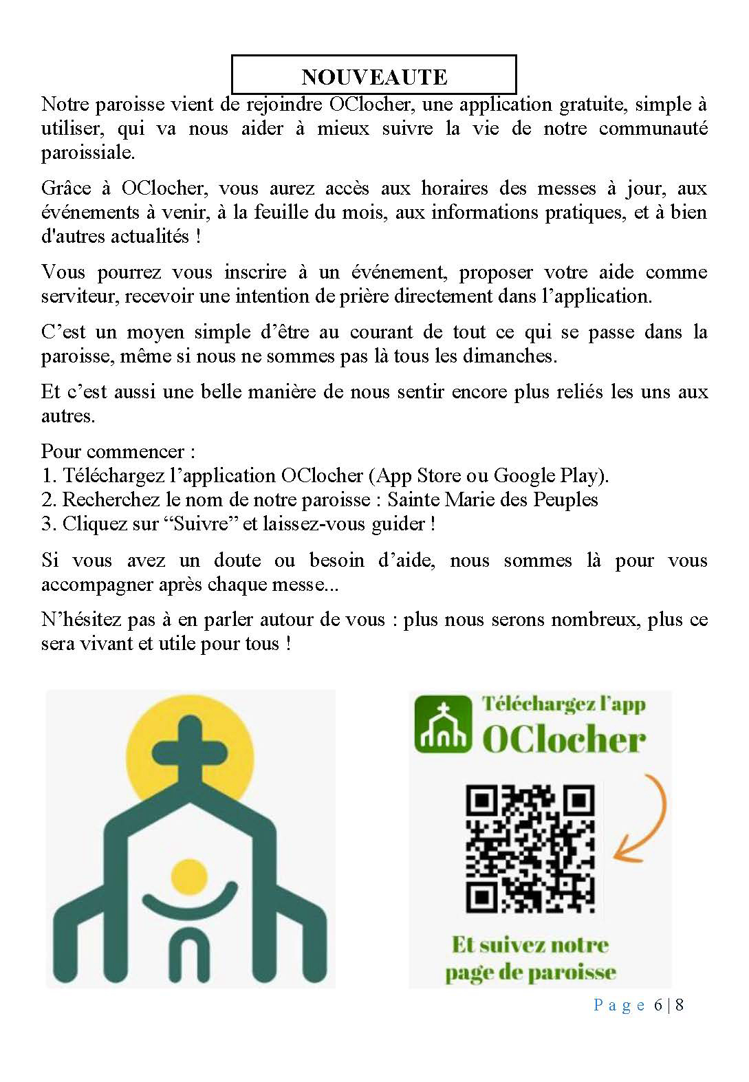 Feuille paroissiale de juin 2026