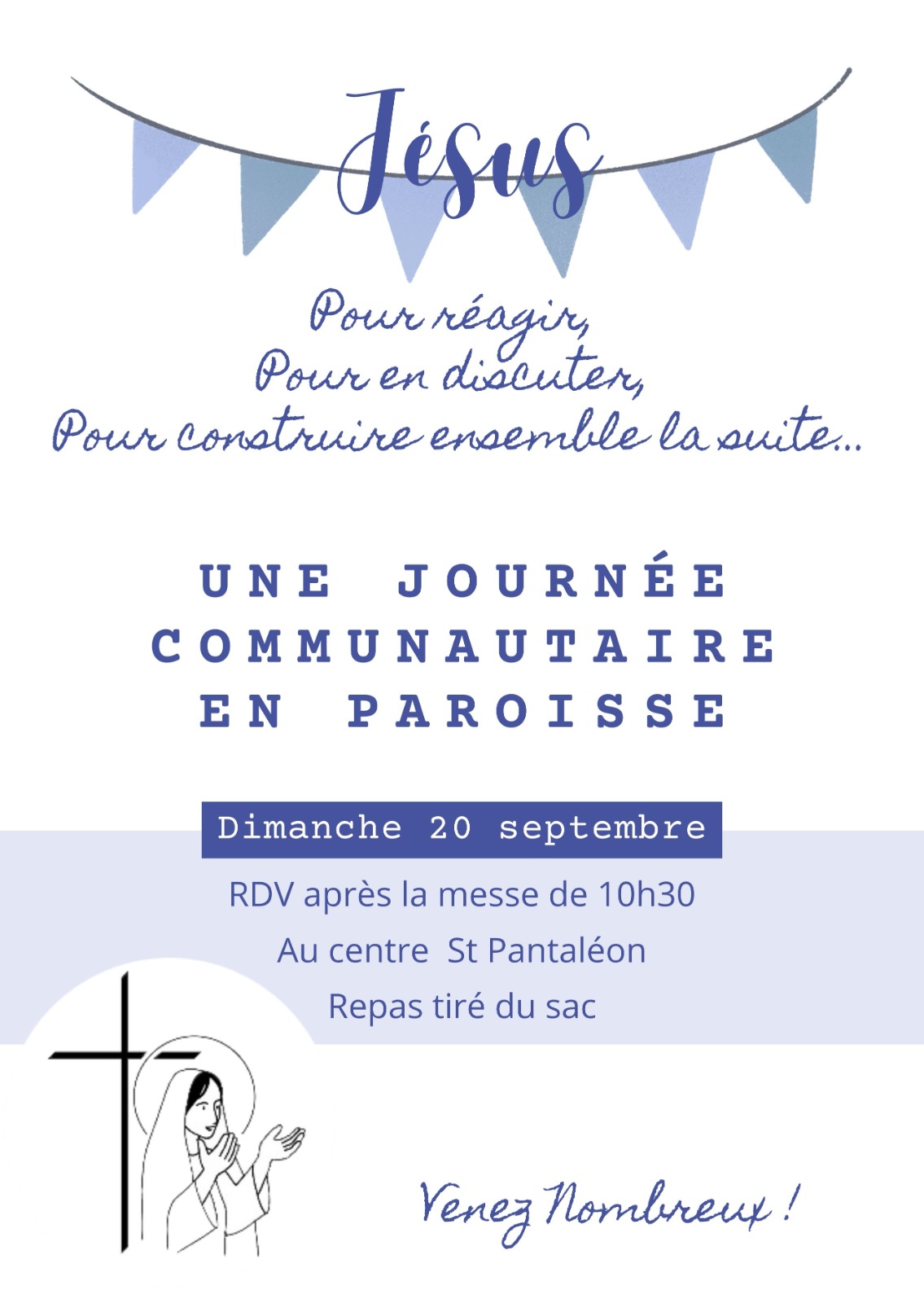 Lettre à la paroisse Ste Marie des Peuples de notre évêque Mgr Christory